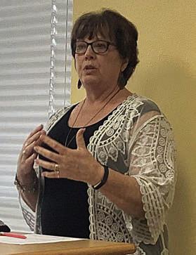 Guest speaker was Terri Wagner, executive director of the Greater Schulenburg Chamber of Commerce.