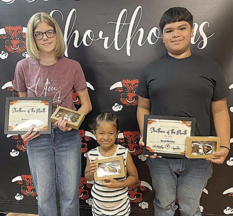 SISD students of the month named