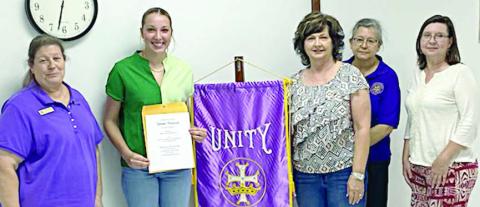 Redding, Olsovsky receive Catholic Daughters scholarships