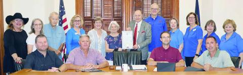 Court designates October as Czech Heritage Month in Fayette County
