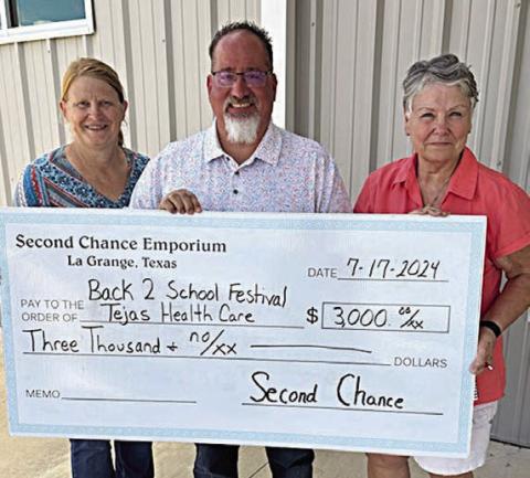 Back 2 School Festival gets donation