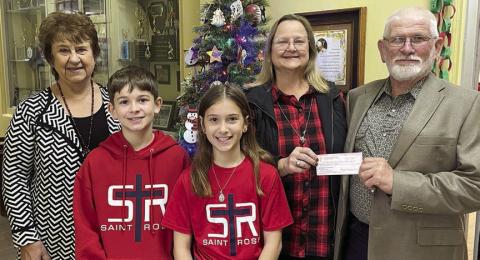Hostyn KJT donates to St. Rose