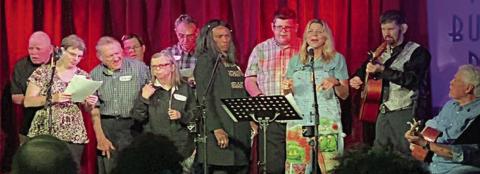 Kenmar residents perform concert at Bugle Boy