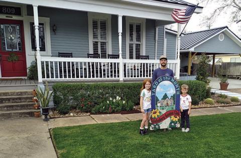 Heinrich residence chosen for yard of the month