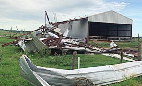 Friday night storm damage