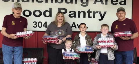 Smrkovsky donates children’s birthday cake items to SAFP