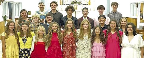 St. Rose 8th grade graduation held