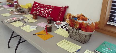 A silent auction benefitting the TRTA Foundation was held at the Fayette County Retired Teachers’ Association meeting on Nov. 14.