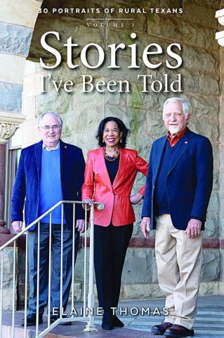 Schulenburg native Arleas Upton Kea (center) is featured on the cover of volume 3 of Stories I’ve Been Told along with other Fayette County University of Texas Law School graduates Rod Koenig (left) and John D. Marburger (right). Arleas, who resides in the Washington, D.C. area, plans to attend the Schulenburg Public Library’s book event on Saturday, Nov. 11.