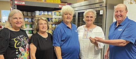 Catholic Life donates to Food Pantry