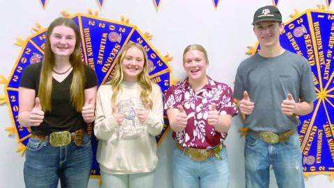 FFA livestock judging team headed to state