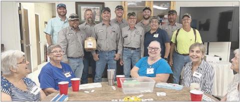 Treats for county workers
