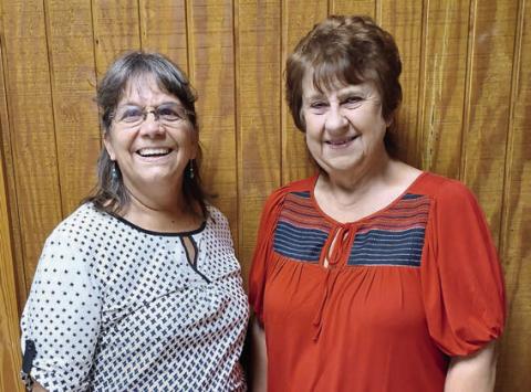 Young Farmers learn about hospice care The Schulenburg Young Farmers held their monthly meeting on Tuesday, July 25. Chair for the meeting was Dianna Kallus (right), who introduced Margie Collier-McKee (left). Collier-McKee, a volunteer coordinator for Hospice Brazos Valley, gave an informative presentation on elder and hospice care.