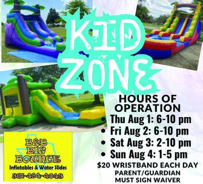 Festival adds ‘Kid Zone’ inflatables