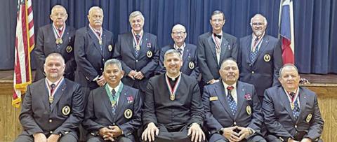 4th degree Knights of Columbus officers installed