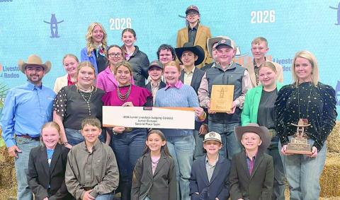 Fayette 4-H teams compete in livestock judging contest at Houston show