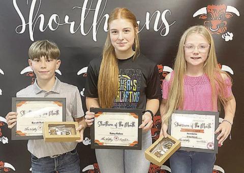 SISD students of the month