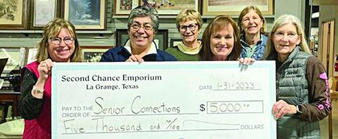 Second Chance donates to Senior Connections