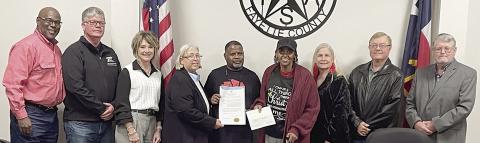 Black History Month recognized at Schulenburg City Council meeting