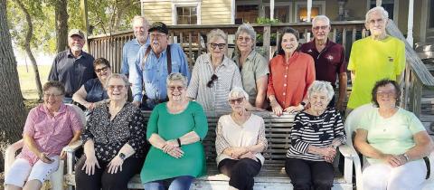 Schulenburg High class of 1963 gathers at Guettermann home