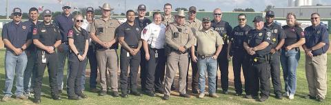 Shorthorn baseball team holds First Responder Night.