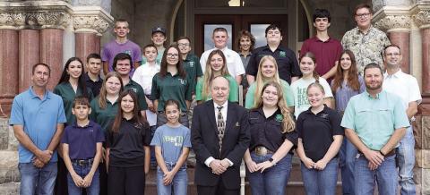 Proclamation signed for National 4-H Week in Fayette County