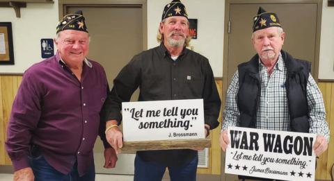 Legion honors the late James Brossmann