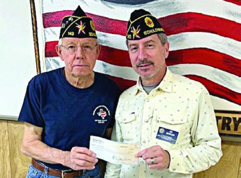 KCs donate to legion flag fund