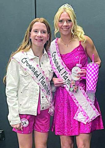 Kylee Hoffmann (left) and Heaven Hrachovy (right)