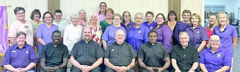 Catholic Daughters hold appreciation salad supper for area priests