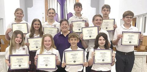 St. Rose students receive CDA Education Contest awards