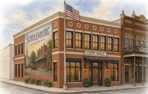 Rendering of renovated City Hall