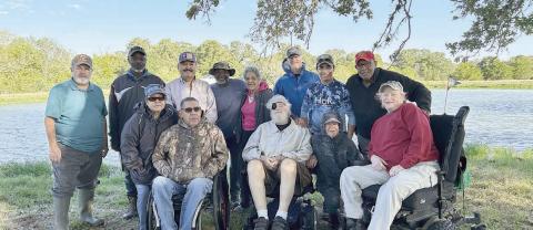 Fishing trip for paralyzed veterans hosted