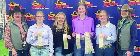 FFA livestock judging team places 10th at San Antonio