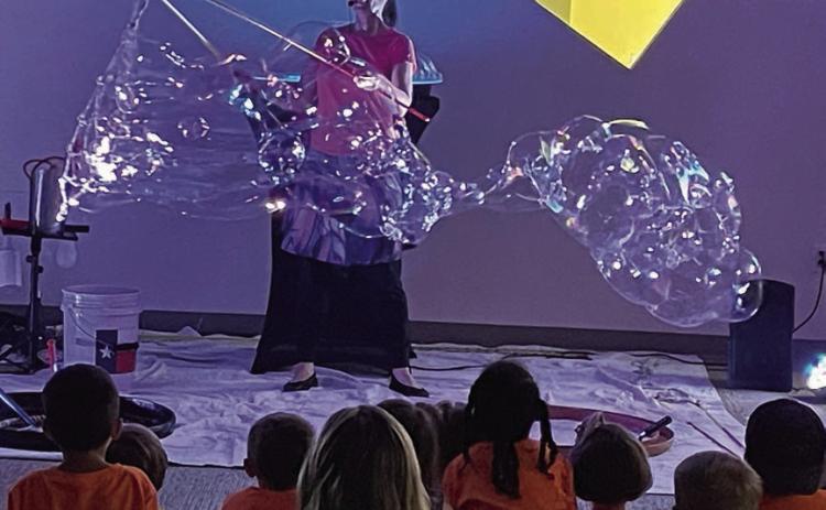 Fun bubbles over at the Public Library
