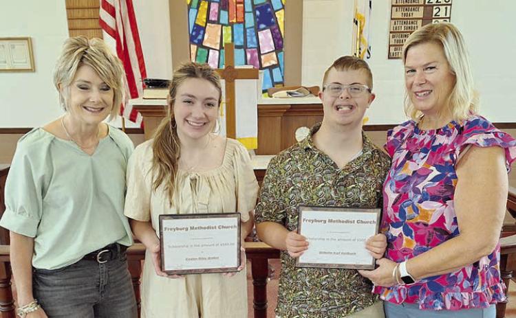 Freyburg Methodist Church gives scholarships