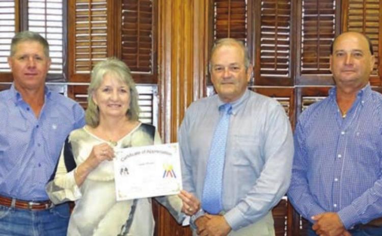 Wessels recognized for her service to county veterans