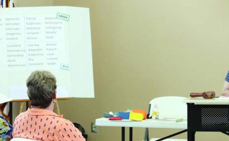 ‘Quilting Personality’ topic for Quilt Guild meeting