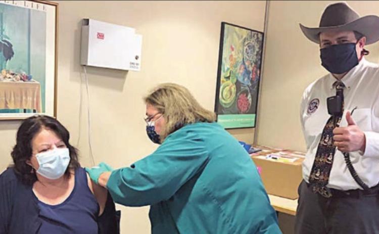 County has first COVID-19 vaccination