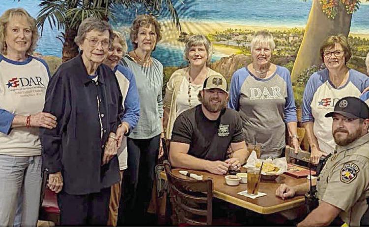 John Everett DaR recognizes Colorado County Sheriff's Department officers