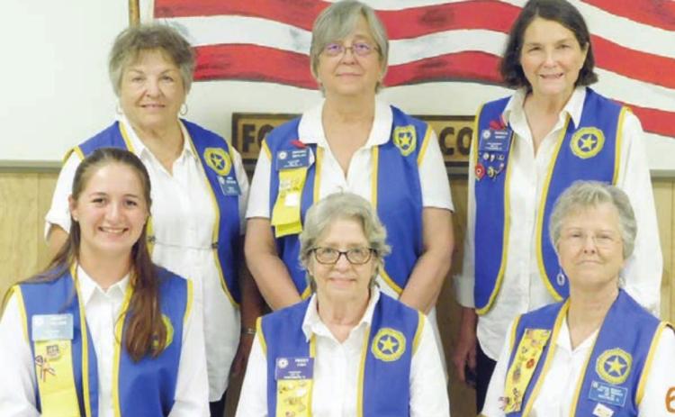 Legion Auxiliary officers installed