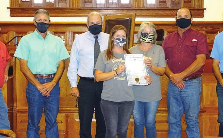 Court proclaims childhood cancer awareness month