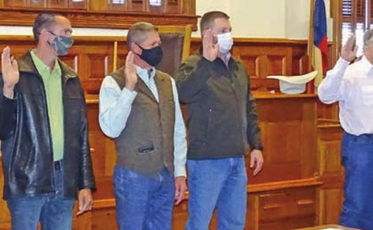 County officials sworn in