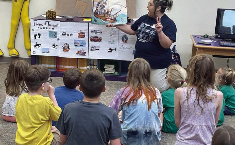 Pirate adventure at the Public Library