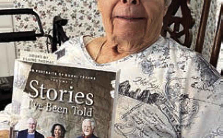 Dolores Vacek, a Schulenburg native, shared a story in the new book about the summer of 1942 when she helped pick cotton after her cousin, Benno Christ, had left for World War II service.