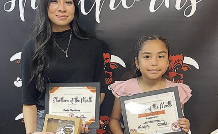 SISD students of the month named