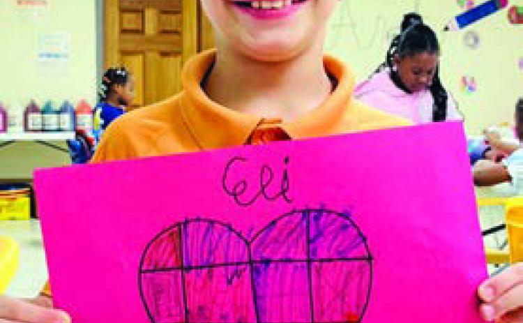 BGC members make Valentine’s cards