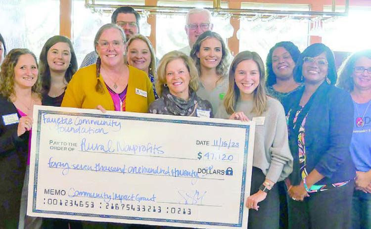 Fayette Community Foundation holds ceremony for grant recipients
