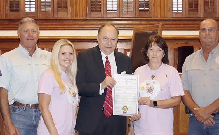 September proclaimed Childhood Cancer Awareness Month in Fayette County