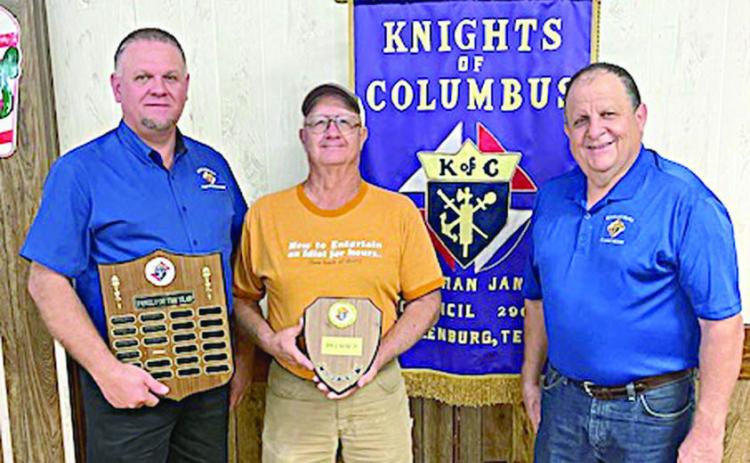 Knight of the Year award presented to Kurtz
